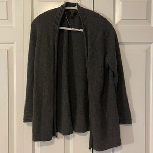 Charcoal Gray Cashmere Sweater